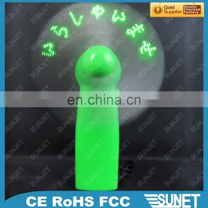 Mini Portable Power Bank Air Cooling Fan With Custom Led Message thumbnail-5