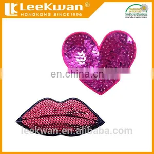 Kinds of Sequin Embroidery Applique With Sew-on Backing thumbnail-1