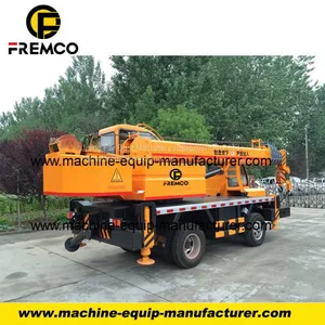 6 Ton Small Lorry Truck Crane,telescopic Boom Lorry Crane Homemade Chassis thumbnail-2