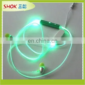 2015 LED Fashion Cool Flashing Earphone /MP3 Earphone for Teenagers thumbnail-4