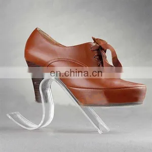 Hot Bend High Heel Acrylic Shoe Display Stands thumbnail-1