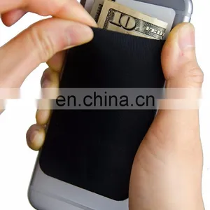Universal Lycra Adhesive Phone Wallet thumbnail-1
