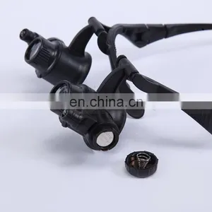 10X 15X 20X 25X Optical Lens LED Light Glasses Magnifier thumbnail-4