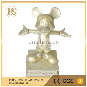 Zinc Alloy Gold Plating Mickey Metal Trophy thumbnail-2