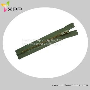 #3 Metal Brass Zipper for Da Puller C/E thumbnail-1