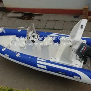 5.8m Inflatable Rib Boat With Teak Floor RIB580 With CE thumbnail-3