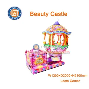 Zhongshan Amusement Kiddie Rides, Coin Operated, Video Game Swing Game Machine Rocking Machine Beauty Castle thumbnail-1