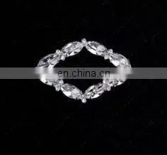 Fashion Shiny Alloy Rhinestone Round Buckle thumbnail-1