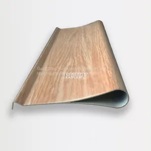 Water Drop Aluminum Ceiling for Station/ Wooden Grain Aluminum Linear Ceiling/Perforated Aluminum Linear Ceiling thumbnail-2