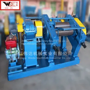 Removing Impurities Dry Mixing Rubber Crepe Machine thumbnail-2