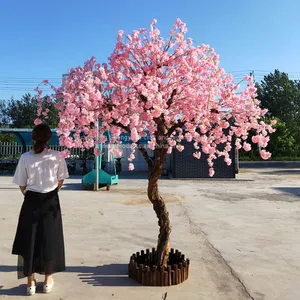 5meter Height Large Fiberglass Trunk Artificial Cherry Tree thumbnail-1