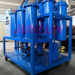 Easy Operating and Professional Design Hydraulic Oil Purifier/ Lubricating Oil Purification Machine thumbnail-1