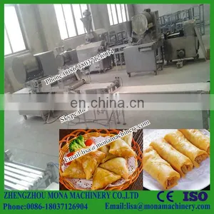 China Hot Sale Stainless Steel Spring Roll Sheet Making Machine/used Pastry Sheet Making Machine thumbnail-6