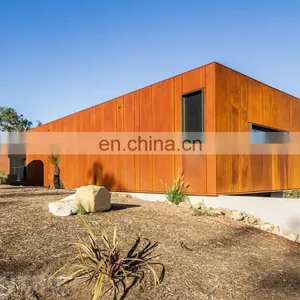 Corten Steel Wall Cladding Panels for Buildings S355K2W thumbnail-5