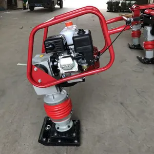 Gasoline Jumping Jack Tamping Flat Plate Compactor Mechanical Plate Compactor thumbnail-3