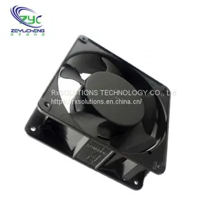 AC 220V 240V 12CM 12038 120mm Metal Double Ball Bearing Axial Cooling Fan thumbnail-2