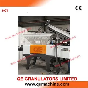 Tires Metal Rubber Wood Solid Material Recycling QSD Double Shaft Shreddeer thumbnail-2