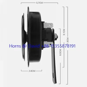 50F Electromagnetic Horn High Tone Low Tone Car Horn thumbnail-5