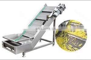 Small Scale Quick-Frozen French Fries Crisp Cassava Chips Making Machine Processing Production Line in Turkey thumbnail-6
