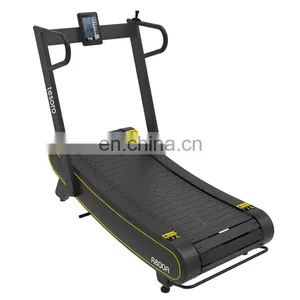 Gym Running Machine Treadmill Foldable Low Price Treadmill Home and Gym Use Equipment Manual Curved Treadmill & Air Runner thumbnail-1