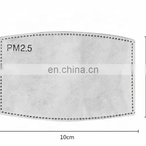 Child High Quality Replaceable 5 Layer Pm2.5 Anti Virus Bacteria Filter Anti Dust Activated Carbon Filters For Face Mask thumbnail-1