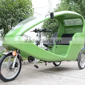 Touring Electric Pedicab Rickshaw Passenger Tricycle Quality Choice thumbnail-3