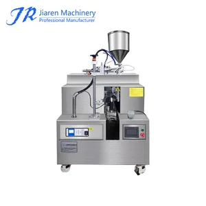Manual Plastic Ultrasonic Tube Filling and Sealing Machine thumbnail-1