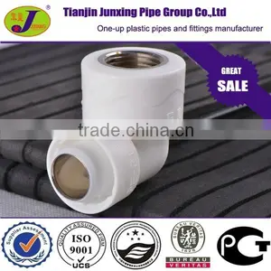 Double Thermal Fusion Fittings Female Threaded Elbow for PERT-AL-PERT Pipe thumbnail-1