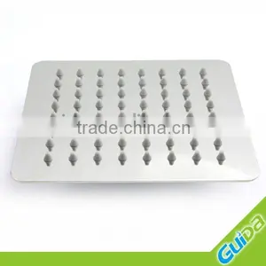 4'' / 6'' / 8" / 10'' / 12'' Square Ultra-Thin Stainless Steel304 Rain Shower Head Mirror Finish Shower Quality Choice thumbnail-1