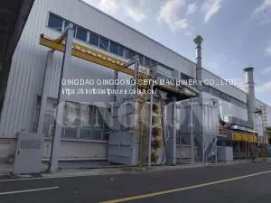 Single Hook Type Shot Blasting Machine thumbnail-1