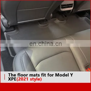 2021 Style 3D Floor Mats for Tesla Model y Car Parts Easy to Wash thumbnail-4