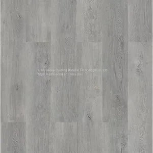 GKBM Greenpy MJ-W6009 New Eco-Friendly Waterproof Elegant Mist Grey Click Stone Plastic Composite SPC Flooring thumbnail-2