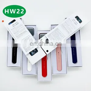 HW22 Smartwatch Men With Normal Dial HD Full Touch Heart Rate Monitoring Series 6 7 Sport Hw22 Smart Bracelet thumbnail-1