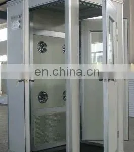 Hospital Medicine Airshower Manufacturing Sliding Stainless Steel Cleanroom Air Shower thumbnail-5