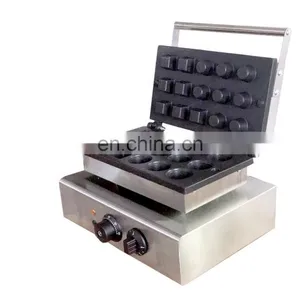 Non-stick 110V 220V 15 Pcs Mini Egg Tart Machine Round Pastry Tart Tartlet Pie Shell Machine Maker Iron Ice Cream thumbnail-5