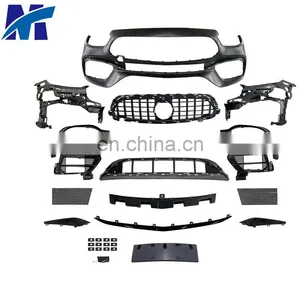 Car Thermoforming Ben z E Class E213 Assembly Full Front Bumper Body Kit Tunning Upgrade to be E63 thumbnail-1
