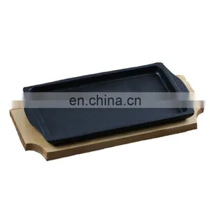 Cast Iron Frying Pan Rectangle Grill Pan thumbnail-3