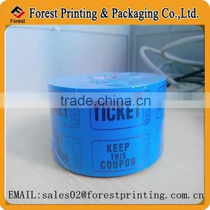 Perforation Ticket,double Line Raffle Ticket Using in Party thumbnail-1