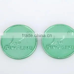 China Factory Price Economic Hand Metal Token Coin thumbnail-1