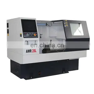 Lathe Machine Linear Guide Diamond Cut Alloy Wheel CNC Lathe Machine AWR28L on Truck for Mobile Service Repair thumbnail-3
