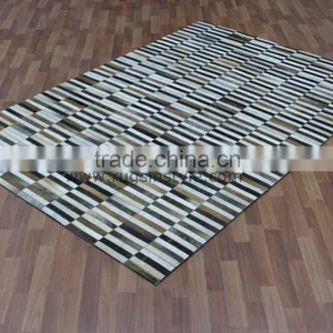 HANDMADE LEATHER CARPET thumbnail-1
