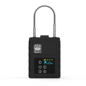 G360P Touch Keyboard Password Intelligent Logistics GPS Tracker Waterproof Aluminum Alloy Remote Control Lock thumbnail-3