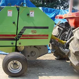 Small Tractor Mounted Grass Baler Round Hay Baler thumbnail-4