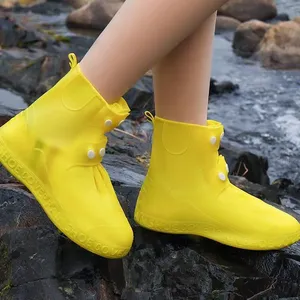 Outdoors Rain Shoe Covers, Popular Colourful Shoe Cover, Convenient Rain Shoe Cover,New Fashion Shoe Covers thumbnail-1