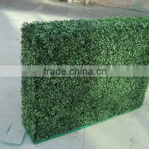 Factory Cheap Artificial Green Grass Fence Artificial Grass Hedge Wholesale thumbnail-3