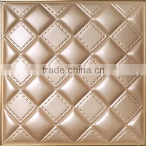 Interior Decoration Wall Panel Leather thumbnail-1