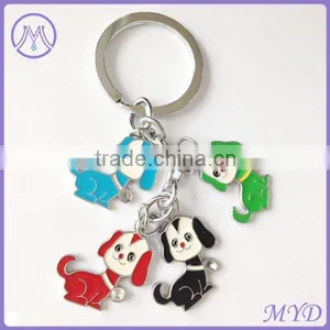 Heart Crystal Zinc Alloy Keychain thumbnail-6