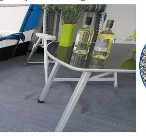 Tent Groundsheet Floor Awning Carpet Outdoor Floor Mats, Camping Beach Picnic Carpets Awning Mat thumbnail-5