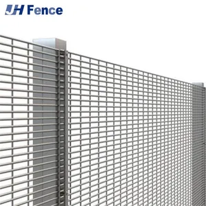 Commercial Galvanized Steel Welded Curved 3D Wire Mesh 358 Fence thumbnail-5