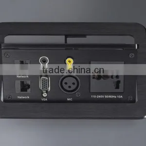 Office Furniture Conference Table Socket Deskto Power Modules With Power Outlets thumbnail-1